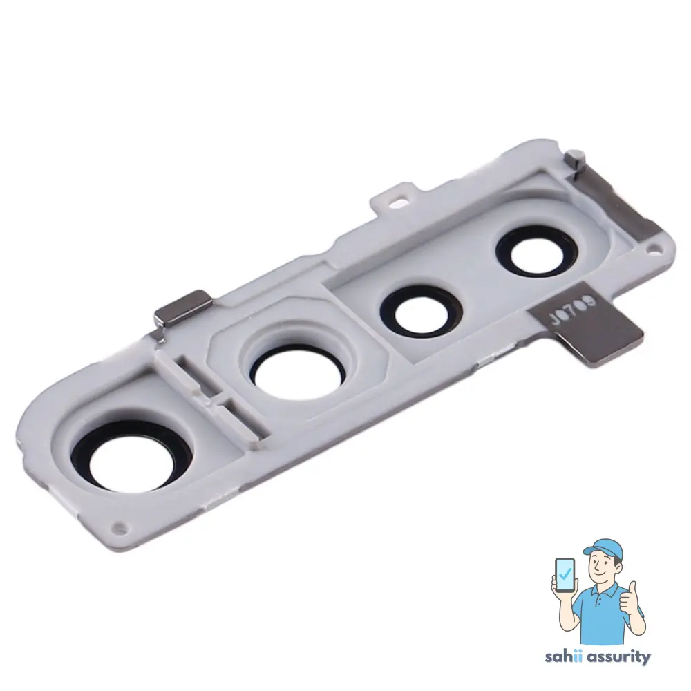 Camera Lens Glass with Frame for Realme 5 Purple thumbnail